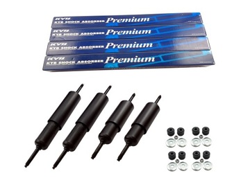 ZESTAW AMORTYZATORÓW KYB PRZÓD + TYŁ FIAT 126P