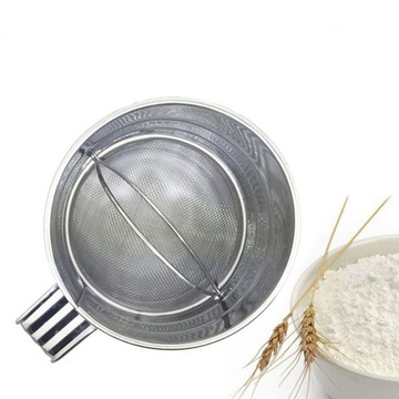 FILTR SIATKOWY ZE STALI NIERDZEWNEJ PRZESIEWACZ DO PIECZENIA