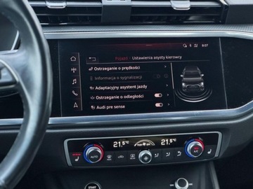 Audi Q3 II SUV 2.0 35 TDI 150KM 2020 Audi Q3 ACC Virtual Cockpit Oswietlenie ambiente 2.0 Diesel 150KM, zdjęcie 19