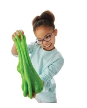 Мега-набор из 4 песчаных слаймов, кинетического песка и кинетической клейкости.