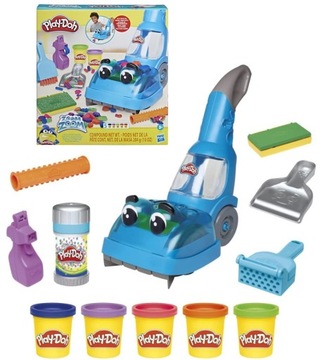 PLAY-DOH CIASTOLINA ZESTAW ODKURZACZ + AKCESORIA