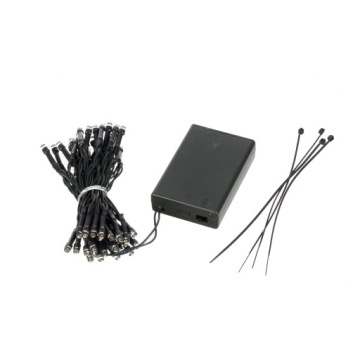 ЕЛОЧНАЯ ГИРЛЯНДА с ЦЕПОЧКОЙ ДЛЯ ЛЕСТНИЦЫ ОКНА ДВЕРИ 2,7 м