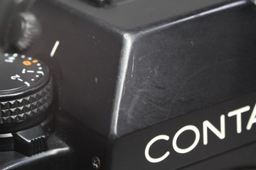 Пленочная зеркальная камера Contax RX 35 мм, черный корпус, только из Японии