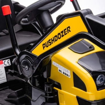 Детский электроэкскаватор с сиденьем и музыкой Внедорожник.