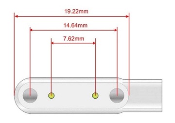 USB-кабель Магнитное зарядное устройство Smartwatch IP67