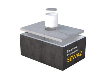 Zbiornik betonowy - szambo betonowe 5m3 / 5000 L