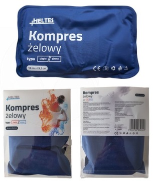 KOMPRES OKŁAD ZIMNO CIEPŁY COLD HOT ŻEL 18x29,5