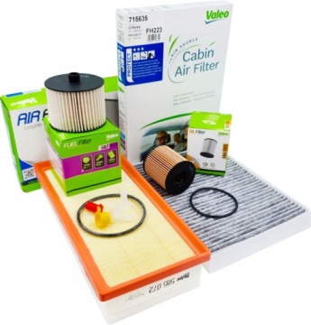 VALEO KOMPLET FILTRÓW CITROEN C5 III 2.0 HDI X7