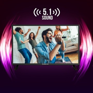 Телевизор для кемпера 12 В 24 дюйма SMART ANDROID TV XIAOMI WiFi BT USB HDMI