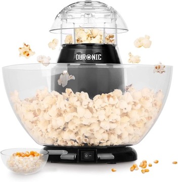 Duronic POP50 BK maszyna do popcornu automat 1200W