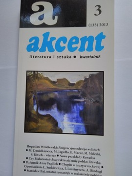 Akcent literatura i sztuka kwartalnik nr 3 2013