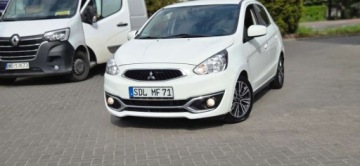Mitsubishi Space Star Hatchback 5d Facelifting 1.2 80KM 2018 Mitsubishi Space Star 1.2 Benzyna 80KM Klima PdC Import Raty Oplaty, zdjęcie 1