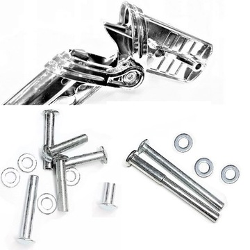 Петля складная для рамы коляски Adamex Aspena.