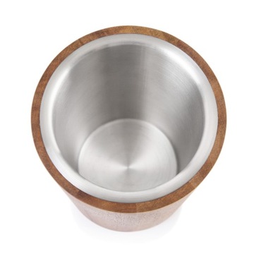 Контейнер-холодильник для вина и шампанского из дерева акации ADHOC Vine K3