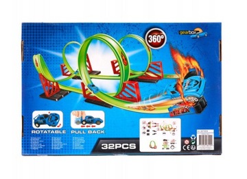 Автомобильная трасса с откатной машиной