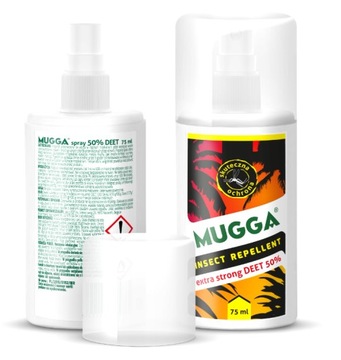 MUGGA STRONG POWER MUGGA Спрей от комаров и клещей.