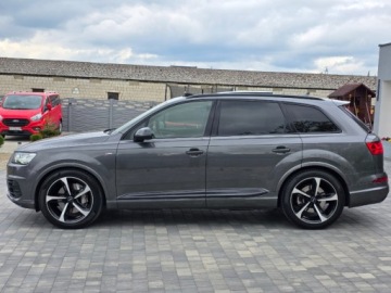 Audi Q7 II SUV 3.0 TDI 272KM 2018 Audi Q7 3.0 282PS 3xS-Line 7 Foteli Salon Polska Piekna Gwarancja 3.0, zdjęcie 34