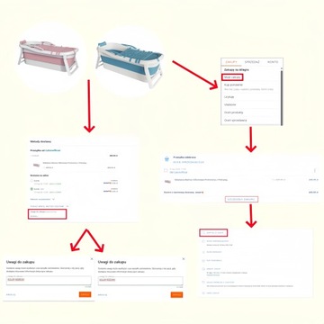 Складная портативная силиконовая ванна с крышкой