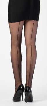 Итальянские модные колготки в горошек, 20 ден, р-3.