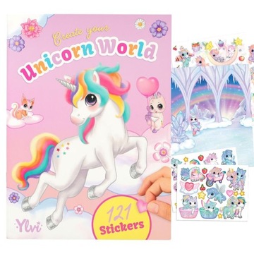 TOP MODEL CREATE YOUR UNICORN WORDL Z NAKLEJAMI 12703
