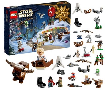 LEGO STAR WARS KALENDARZ ADWENTOWY PREZENT ZESTAW 2023 R. NOWOŚĆ FIGURKI XL