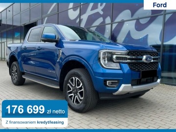 Ford Ranger VI Podwójna kabina 2.0 EcoBlue BI-TURBO 205KM 2024 Ford Ranger Limited A10 4x4 2.0 205KM