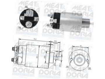ELEKTROMAGNET STARTÉR MITSUBISHI L 400 2.5 200 300 III