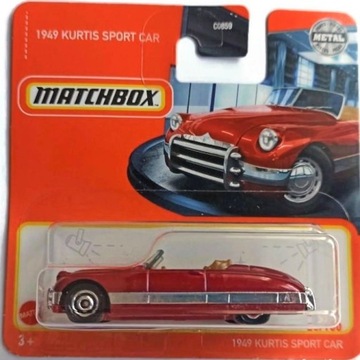 MATCHBOX 1949 KURTIS SPORT CAR MBX SHOWROOM 2022