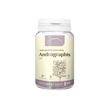 Andrographis 10% ekstrakt 100 kapsułek x 400 mg