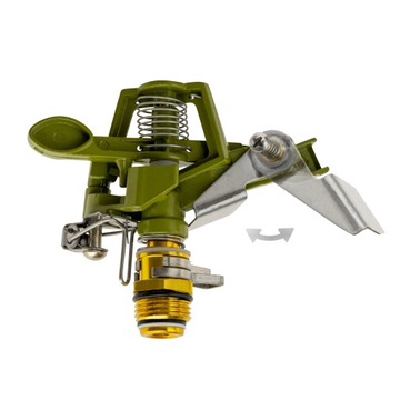 САДОВЫЙ ОПРЫСКИВАТЕЛЬ ПУЛЬСНЫЙ ПОВОРОТНЫЙ 360° МЕТАЛЛИЧЕСКИЙ РЕГУЛИРУЕМОЕ ПОЛЕ 2 шт.