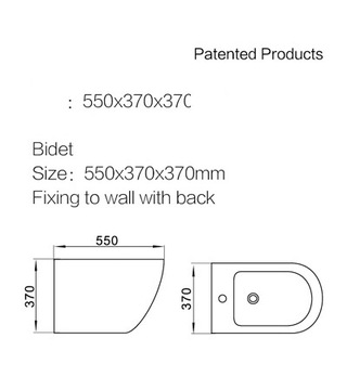Серия компактных унитазов Биде+ CATANI GEBERIT без оправы