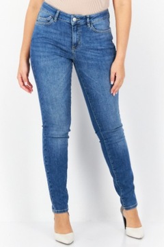 ZERO Spodnie damskie jeansowe Skinny Fit roz 42