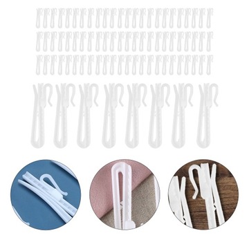 КРЮК ДЛЯ ПОДЪЕМА ШТОР РЕГУЛИРУЕМЫЙ ТЕЛЕСКОПИЧЕСКИЙ КРЮК S КРЮЧОК 100ШТ.