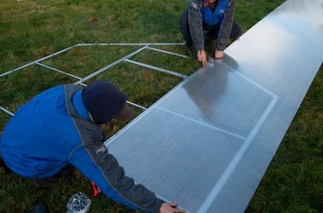 Szklarnia Domek 2.6x4m poliwęglan 6 mm profil 40x20