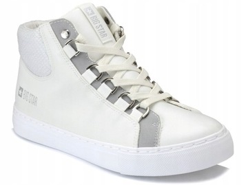 BIG STAR EE274236 buty sportowe białe ekoskóra R 39