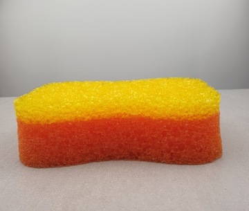 АНТИЦЕЛЛЮЛИТНАЯ ГУБКА ДЛЯ ВАННЫ, МАССАЖНАЯ, ПИЛИНГ, МЫТЬЕ ТЕЛА, 2-СЛОЙНАЯ, БОЛЬШАЯ