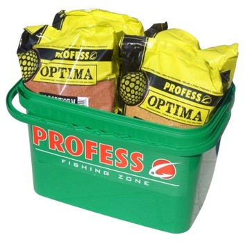 ZANĘTA WĘDKARSKA MIX SMAKÓW 4 kg ZANETY +WIADRO 5L FEEDER - PROFESS OPTIMA