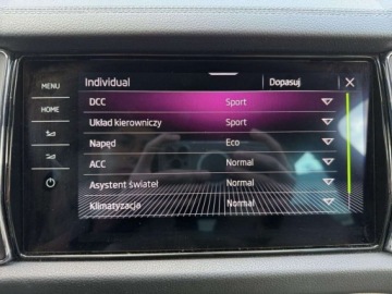 Skoda Kodiaq I SUV Facelifting 2.0 TDI SCR 200KM 2022 Skoda Kodiaq Skoda Kodiaq 2.0 TDI 200KM DSG LK Full Opcja Salon PL ASO 2.0, zdjęcie 30