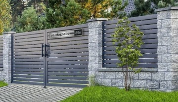 Табличка АДРЕСНАЯ доска АЛЮМИНИЙ Номер дома 12х60