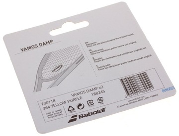 ВИБРОДЕМПФЕР VIBRASTOP BABOLAT VAMOS DAMP x2 шт.