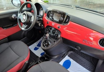 Fiat 500 II Seria 4 1.2 69KM 2018 Fiat 500 Automat Zadbany Zarejestrowany 1.2 Benzyna 68KM, zdjęcie 10
