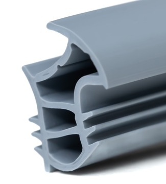 USZCZELKA DO DRZWI METALOWYCH GERDA SZARA 8 mb