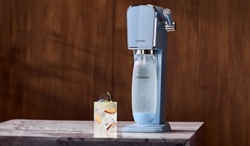 САТУРАТОР SodaStream Art Blue РЕТРО МАШИНА ДЛЯ КАРБОНИРОВАНИЯ ВОДЫ
