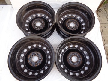 4× DISK OCELOVÝ MERCEDES-BENZ OE A6394011302 6.5" X 16" 5X112 ET 60