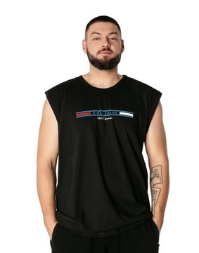 Koszulka Męska Bez Rękawów Bokserka Rambo Podkoszulek Tank Top 3020-2 r 9XL