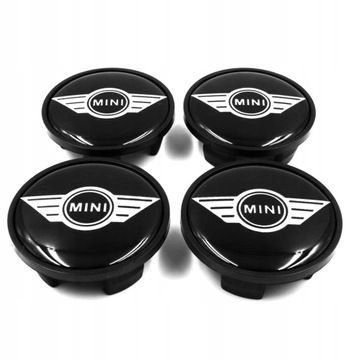 4szt. DEKLE DEKIELKI ZAŚLEPKI BMW MINI COOPER 54mm