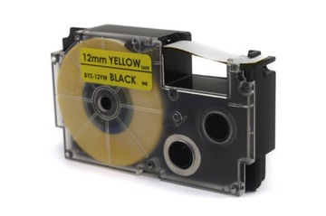 Taśma do Casio 12mm*8m PT-12YW1 XR-12YW1