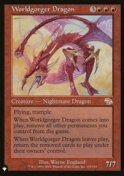 Worldgorger Dragon - old border @@@@