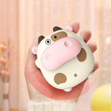 Elektryczny podgrzewacz do rąk z możliwością ładowania, zabezpieczenie przed przegrzaniem Żółta krowa