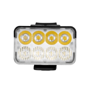 ВЕЛОСИПЕДНАЯ ЛАМПА ПЕРЕДНЯЯ 8xLED МОЩНАЯ ЯРКАЯ 900LM ВЕЛОСИПЕДНАЯ ОСВЕЩЕНИЕ USB-C VAYOX